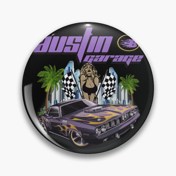 Item preview, Austin Garage Hemi Cuda designed and sold by NF Designs Studio DTF.