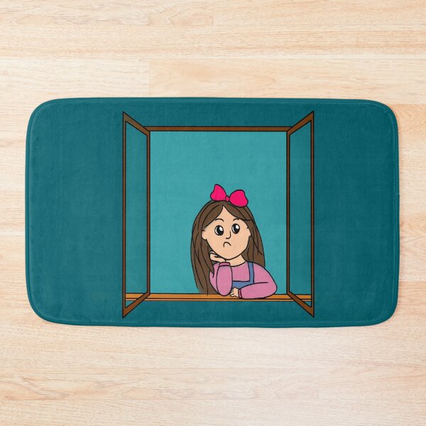 Item preview, Cora, the girl who defied the wind. Blue background 2 designed and sold by Darlenehb.