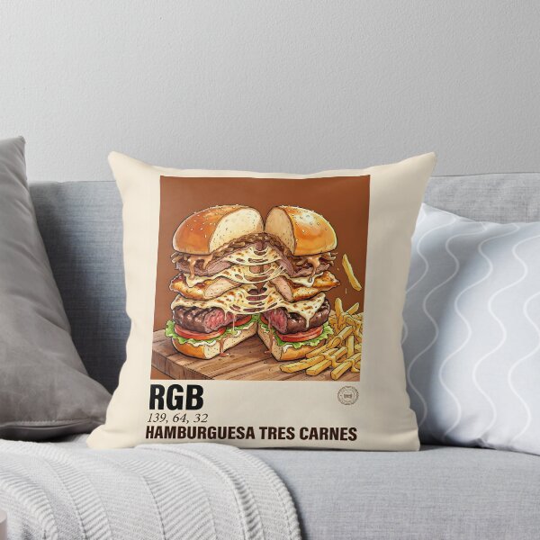 Item preview, Three Meat Burger — Colombian Loaded Street Burger | Street Burger designed and sold by ColombianaShop.