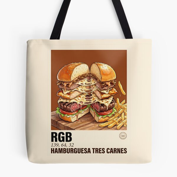 Item preview, Three Meat Burger — Colombian Loaded Street Burger | Street Burger designed and sold by ColombianaShop.