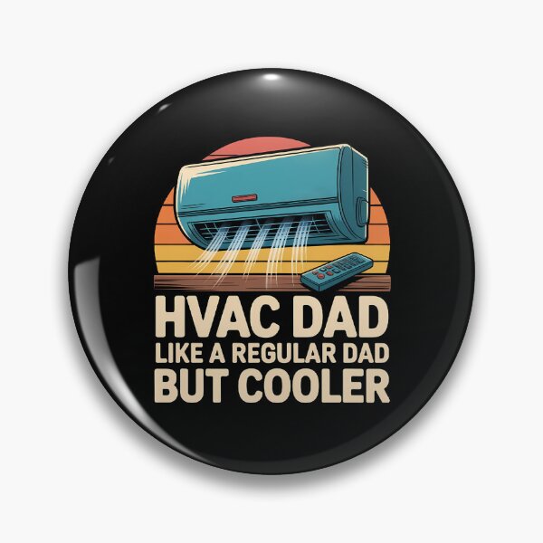 Item preview, HVAC Dad Like a Regular Dad But Cooler designed and sold by TEESPRIT.