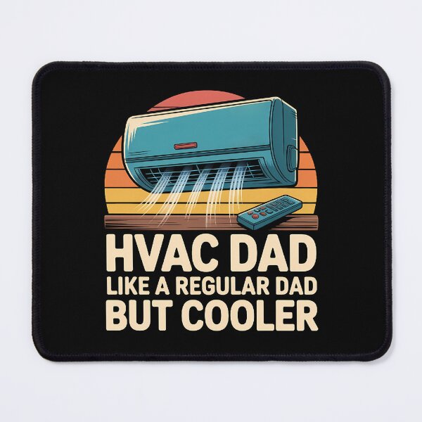 Item preview, HVAC Dad Like a Regular Dad But Cooler designed and sold by TEESPRIT.