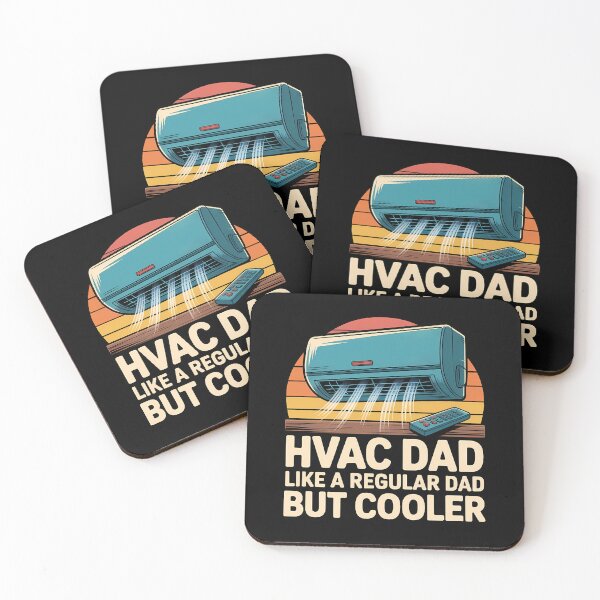 Item preview, HVAC Dad Like a Regular Dad But Cooler designed and sold by TEESPRIT.