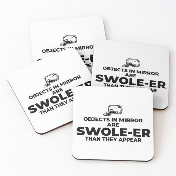Item preview, Object In Mirror Is Swoler - Funny Gym Shirt Design designed and sold by Mouad-Doadi.