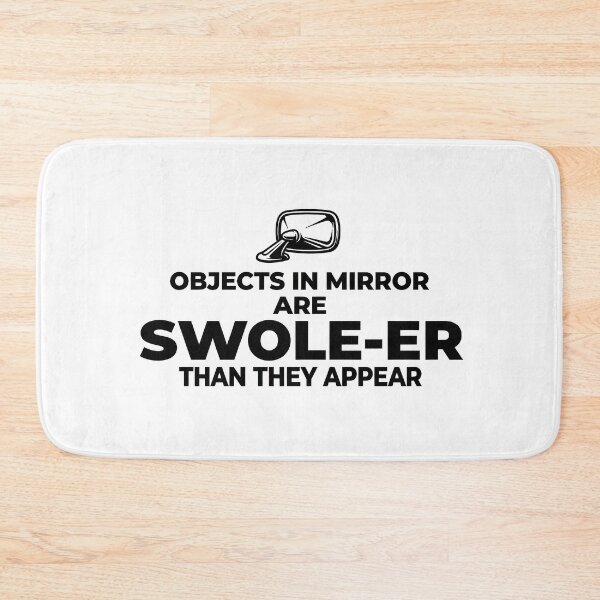 Item preview, Object In Mirror Is Swoler - Funny Gym Shirt Design designed and sold by Mouad-Doadi.