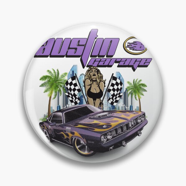Item preview, Austin Garage Hemi Cuda designed and sold by NF Designs Studio DTF.