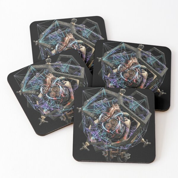 Item preview, Mechanical Biomechanical Heart Cyborg Tech Art designed and sold by RoyalDeluxGo.