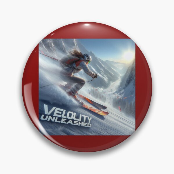 Item preview, Velocity Unleashed: Extreme Downhill Skiing in 3D designed and sold by PaintMeWorld.