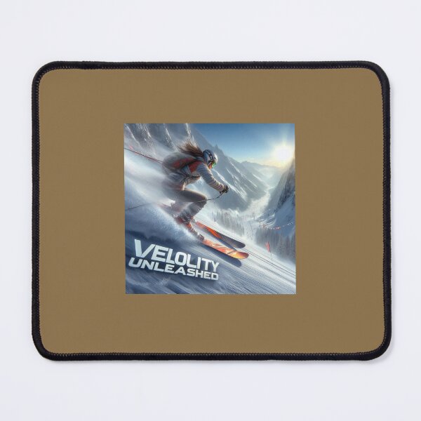 Item preview, Velocity Unleashed: Extreme Downhill Skiing in 3D designed and sold by PaintMeWorld.