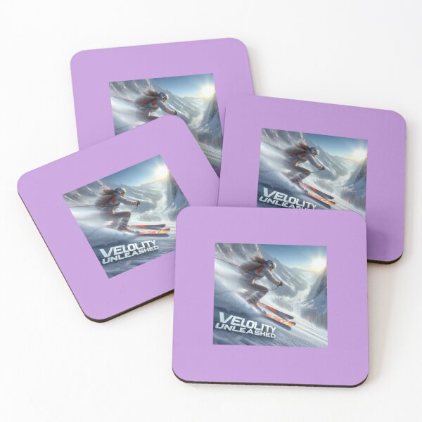 Item preview, Velocity Unleashed: Extreme Downhill Skiing in 3D designed and sold by PaintMeWorld.