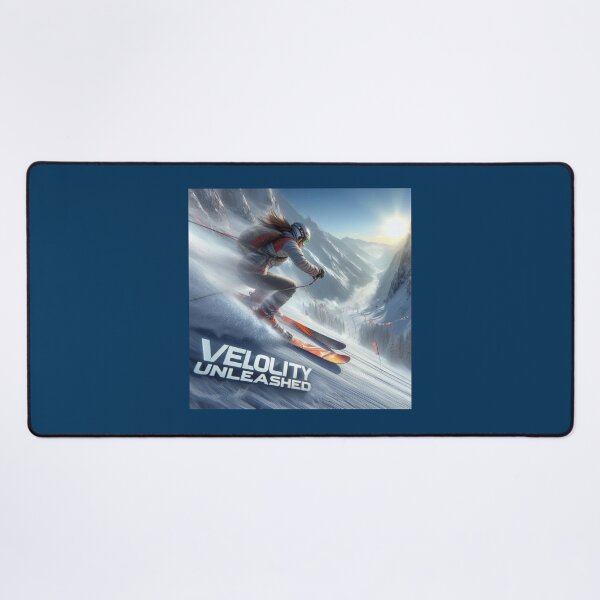 Item preview, Velocity Unleashed: Extreme Downhill Skiing in 3D designed and sold by PaintMeWorld.