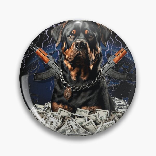 Item preview, Dangerous Rottweiler Dog designed and sold by NF Designs Studio DTF.