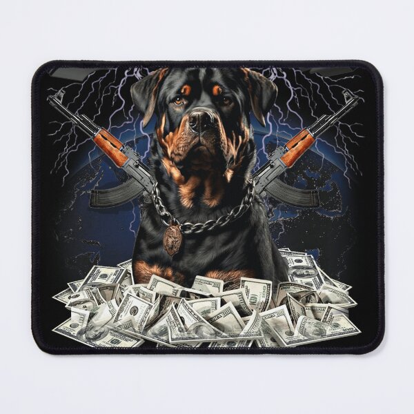 Item preview, Dangerous Rottweiler Dog designed and sold by NF Designs Studio DTF.