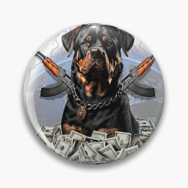 Item preview, Dangerous Rottweiler Dog designed and sold by NF Designs Studio DTF.