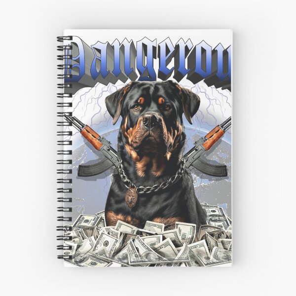 Item preview, Dangerous Rottweiler Dog designed and sold by NF Designs Studio DTF.