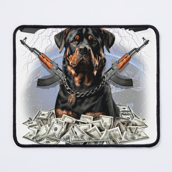 Item preview, Dangerous Rottweiler Dog designed and sold by NF Designs Studio DTF.