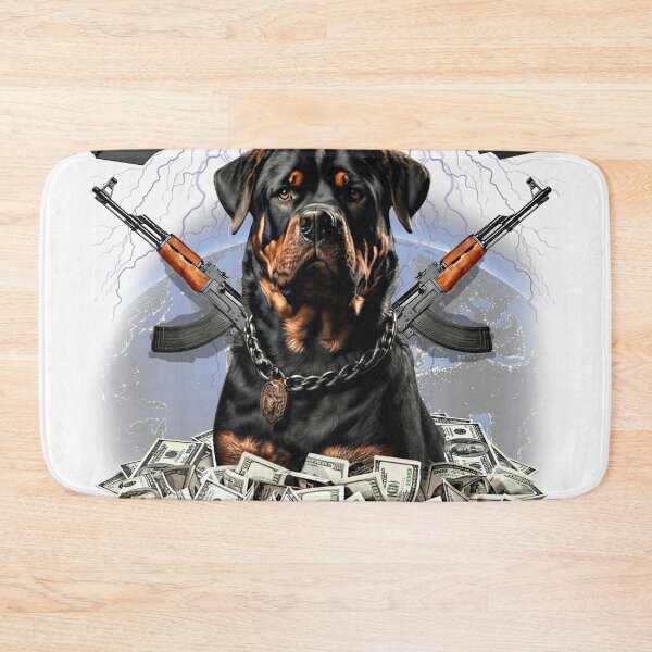 Item preview, Dangerous Rottweiler Dog designed and sold by NF Designs Studio DTF.