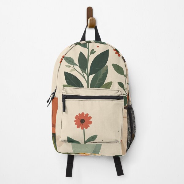 Item preview, Botanical Illustration of Flower Pots designed and sold by jugglingelephant.