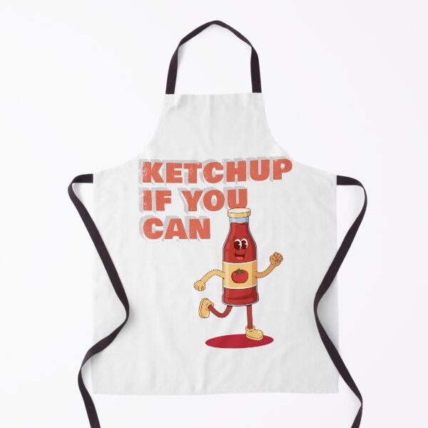Item preview, Ketchup If You Can Funny Food Pun Design – Cute Ketchup Mascot Graphic designed and sold by azLittleLuxur.