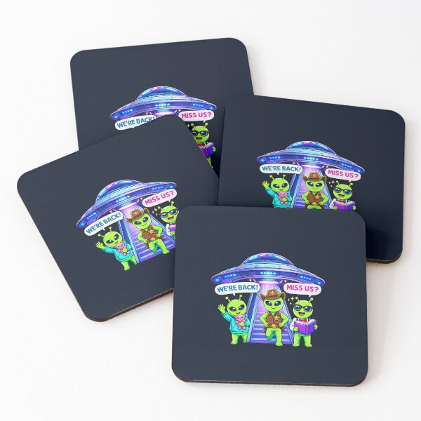 Item preview, We’re Back! – Cute Alien Trio designed and sold by Aimetoi.
