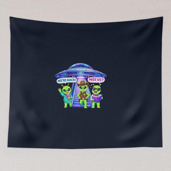 Item preview, We’re Back! – Cute Alien Trio designed and sold by Aimetoi.