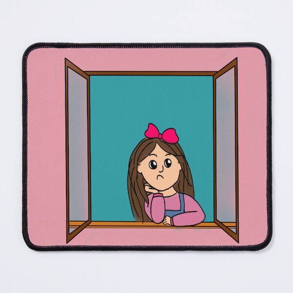 Item preview, Cora, the girl who defied the wind. Pink backgrounds 2 designed and sold by Darlenehb.