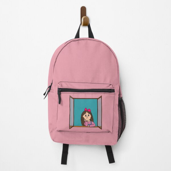 Item preview, Cora, the girl who defied the wind. Pink backgrounds 2 designed and sold by Darlenehb.
