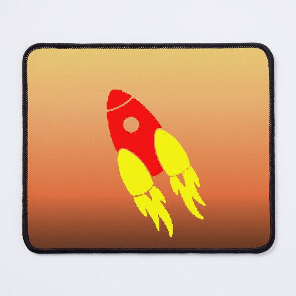 Item preview, Retro Rocket Takeoff Space Pixel Motivation designed and sold by AstronautMerch.