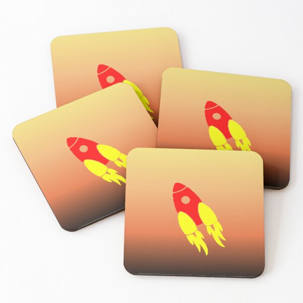Item preview, Retro Rocket Takeoff Space Pixel Motivation designed and sold by AstronautMerch.