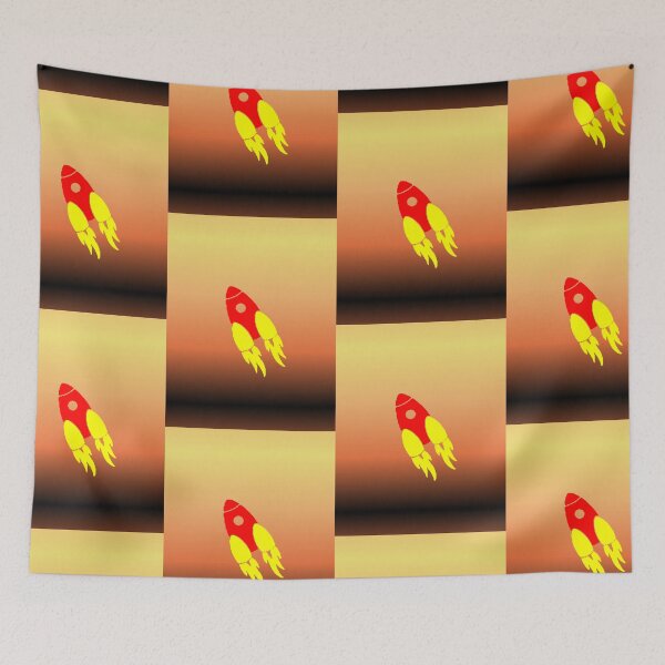 Item preview, Retro Rocket Takeoff Space Pixel Motivation designed and sold by AstronautMerch.