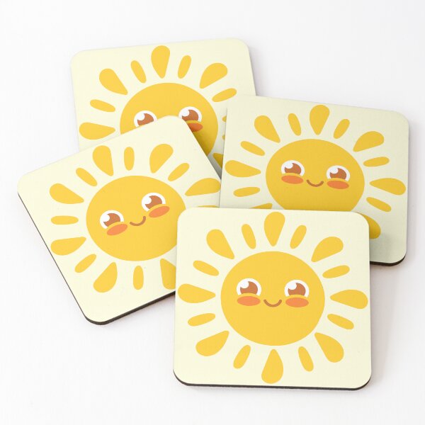 Item preview, Happy Sun – Cute Cartoon Sunshine Design designed and sold by EmeraldeaDesign.