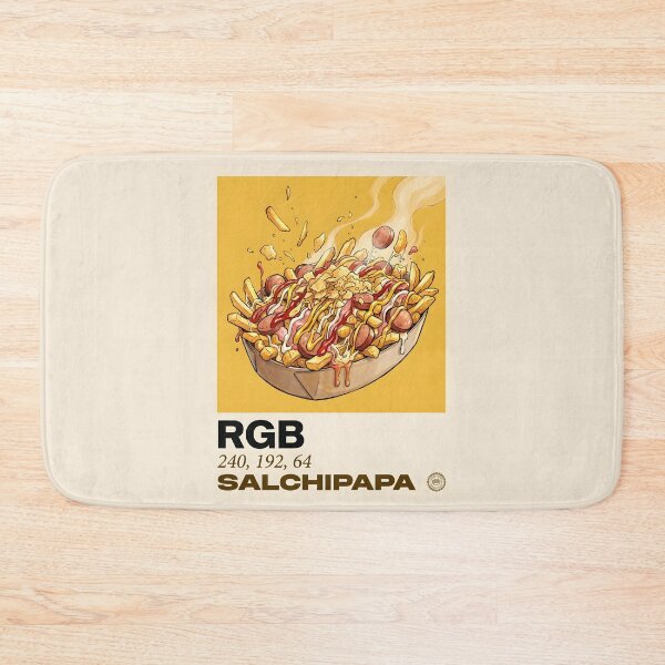 Item preview, Colombian Salchipapa — Colombian Street Food Art | Potatoes with Sausage designed and sold by ColombianaShop.