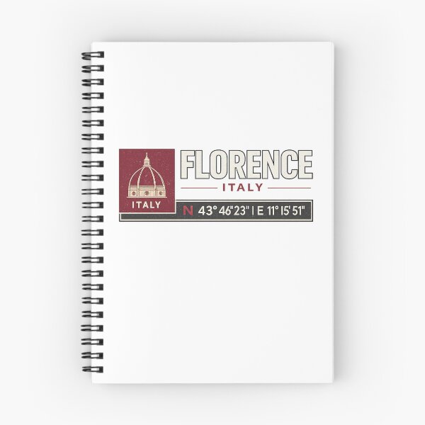 Item preview, Florence Italy Coordinates designed and sold by MKDSN.