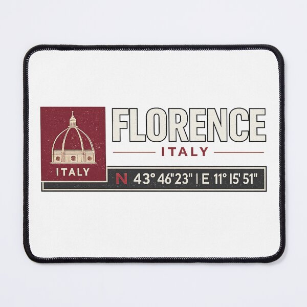 Item preview, Florence Italy Coordinates designed and sold by MKDSN.