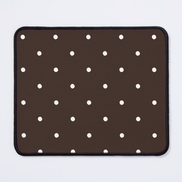 Item preview, Espresso Brown Polka Dots | Classic White Dots on Dark Brown | Minimalist Chocolate Brown Pattern | Coffee Brown Dotted Aesthetic | Deep Brown and White Polka Dots | Elegant Espresso Pattern designed and sold by VivaFy.