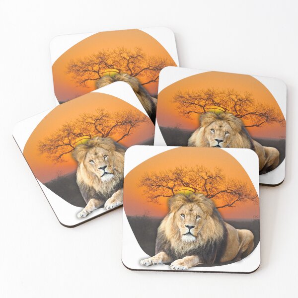 Item preview, The Lion in the African Savannah designed and sold by re2m.