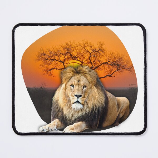 Item preview, The Lion in the African Savannah designed and sold by re2m.