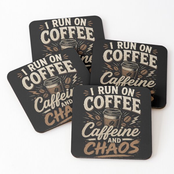 Item preview, Coffee, Caffeine and Chaos designed and sold by Caffeine & Chaos.