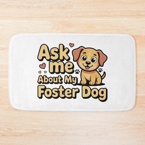 Item preview, Ask Me About My Foster Dog designed and sold by Ink And Inspire.