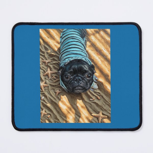 Item preview, Beach Pug designed and sold by Jabbathepug.