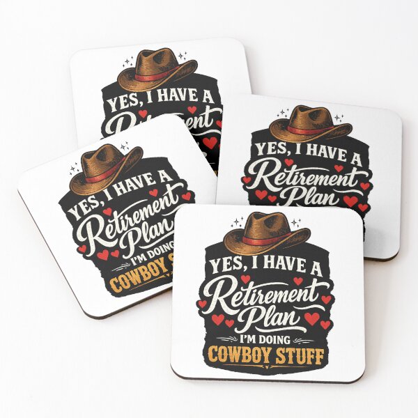 Item preview, Funny Cowboy Retirement Plan – Western Ranch Humor Gift for Retired Cowboys & Cowgirls designed and sold by pipolabco.