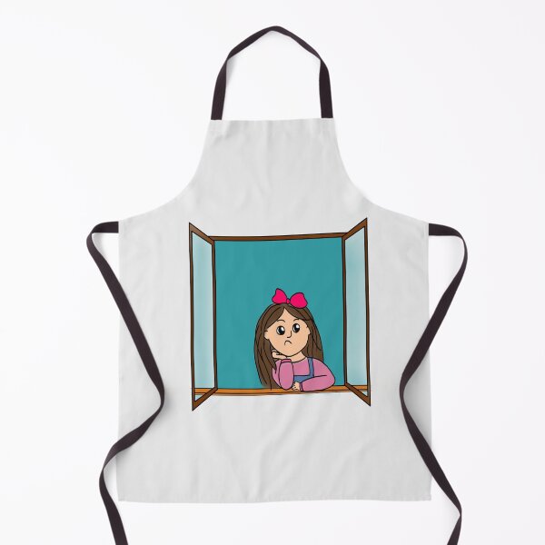 Item preview, Cora, the girl who defied the wind. White background 2 designed and sold by Darlenehb.