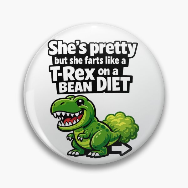 Item preview, Funny Dinosaur Fart Meme Shirt – T-Rex Bean Diet Joke, Silly Humor Gift, Cute Dino Comedy Design designed and sold by pipolabco.