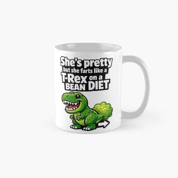 Item preview, Funny Dinosaur Fart Meme Shirt – T-Rex Bean Diet Joke, Silly Humor Gift, Cute Dino Comedy Design designed and sold by pipolabco.
