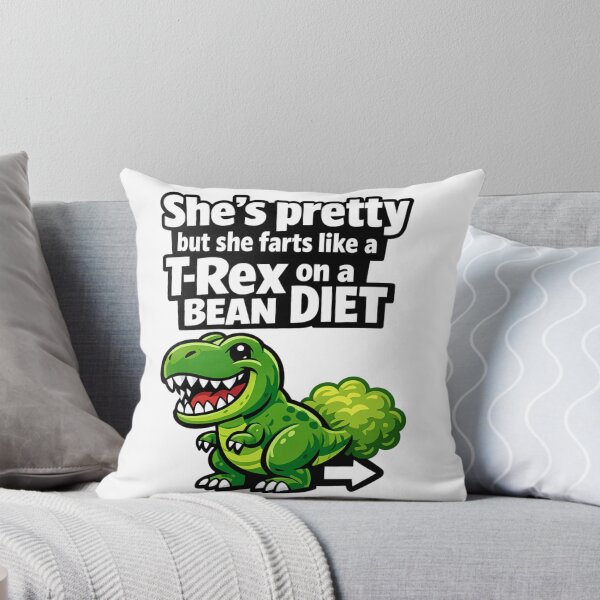 Item preview, Funny Dinosaur Fart Meme Shirt – T-Rex Bean Diet Joke, Silly Humor Gift, Cute Dino Comedy Design designed and sold by pipolabco.