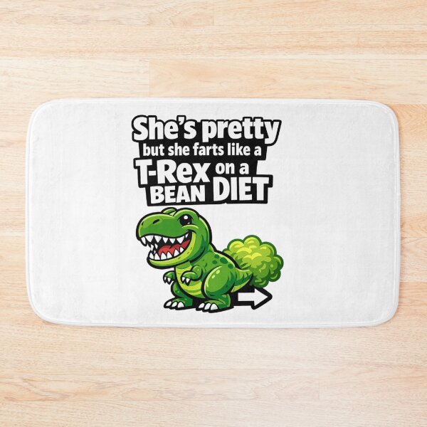 Item preview, Funny Dinosaur Fart Meme Shirt – T-Rex Bean Diet Joke, Silly Humor Gift, Cute Dino Comedy Design designed and sold by pipolabco.