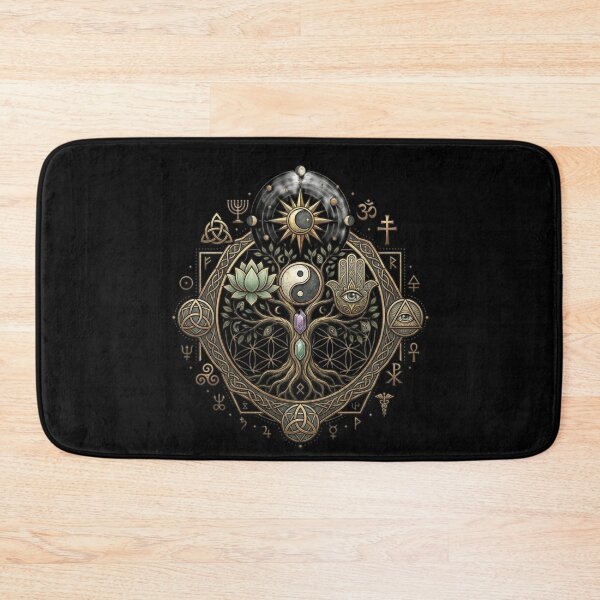Item preview, Ultimate Spiritual Tree of Life Sacred Geometry Mandala designed and sold by RoyalDeluxGo.