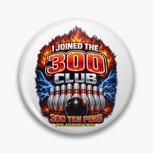 Item preview, 300 Club Bowling Perfect Game Design – Ten Pin Bowling Strike Champion Shirt for League Bowlers designed and sold by pipolabco.