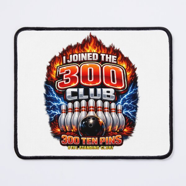 Item preview, 300 Club Bowling Perfect Game Design – Ten Pin Bowling Strike Champion Shirt for League Bowlers designed and sold by pipolabco.