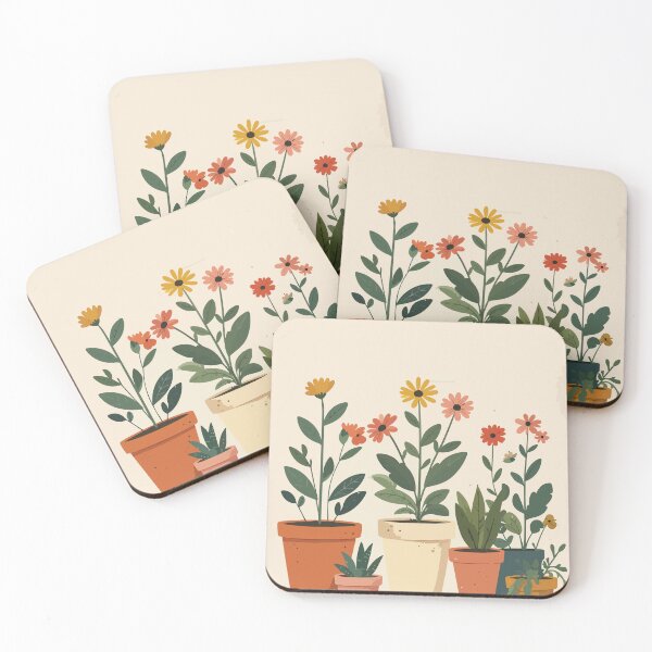 Item preview, Illustration of Flowers and Plants designed and sold by jugglingelephant.